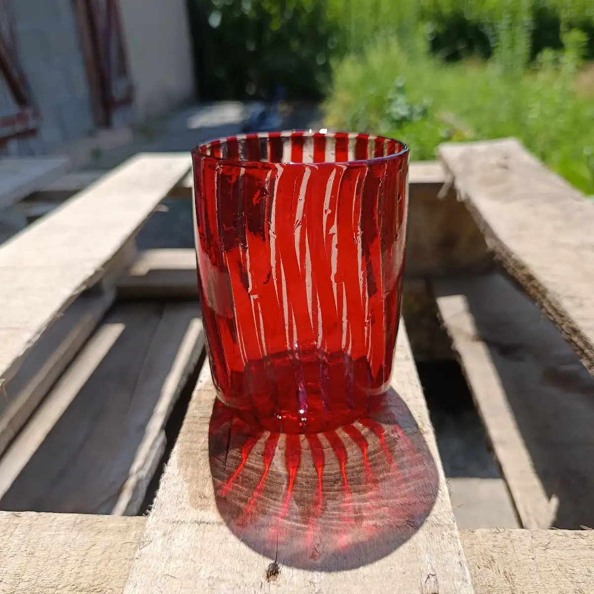 4 verres - Bleu pastel
