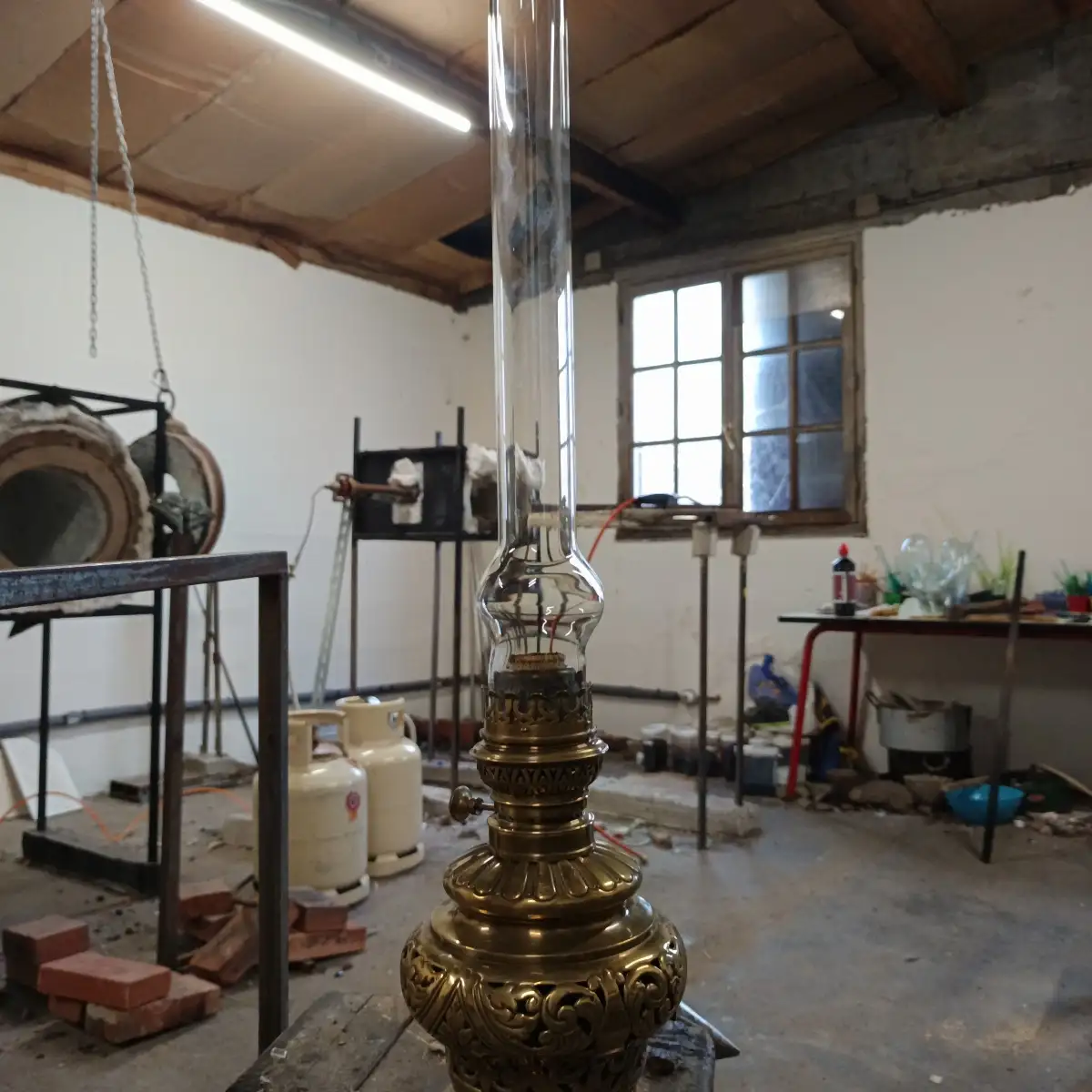 Verre de lampe à pétrole